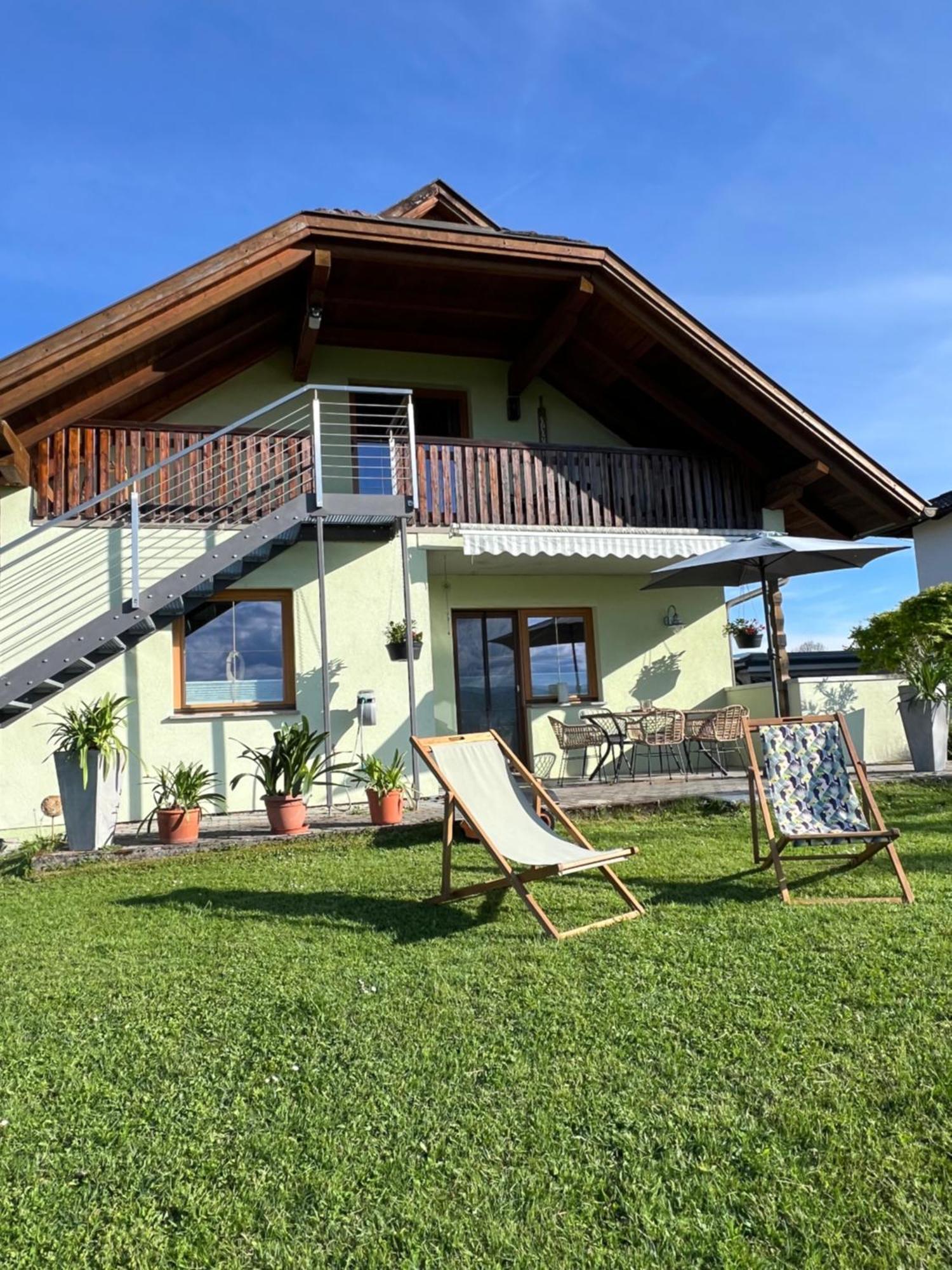 Danny'S Woertherseeblick Schiefling am See Luaran gambar